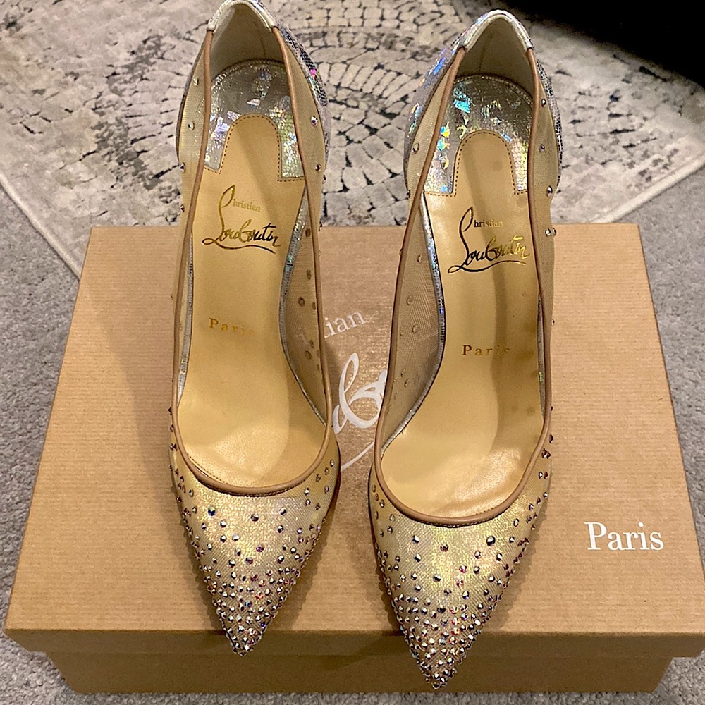 Christian Louboutin Follies Strass 100